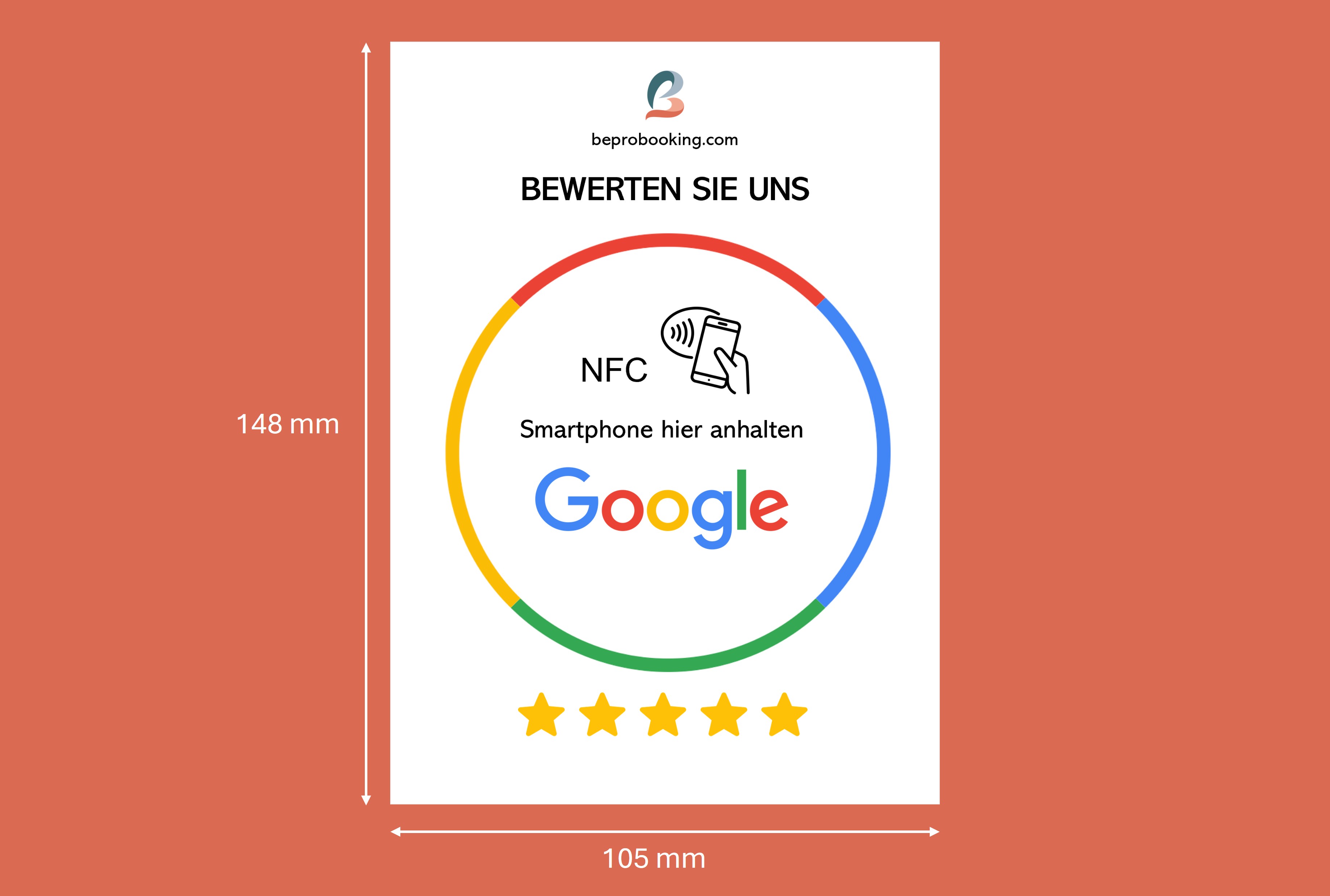 NFC-Karte für Google-Bewertungen — photo 3